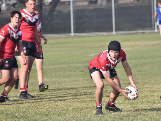 Dolphins Challenge, Round 5, The Cathedral College versus Shalom College, Kettle Park, Rockhampton, July 25, 2023.