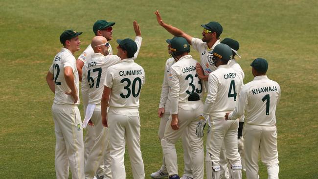 The Aussie Test team often bears the brunt of the failings by Cricket Australia. Picture: Getty Images.