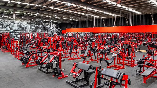 Exercise equipment at an empty Mount Waverley gym. Picture: Asanka Ratnayake/Getty Images