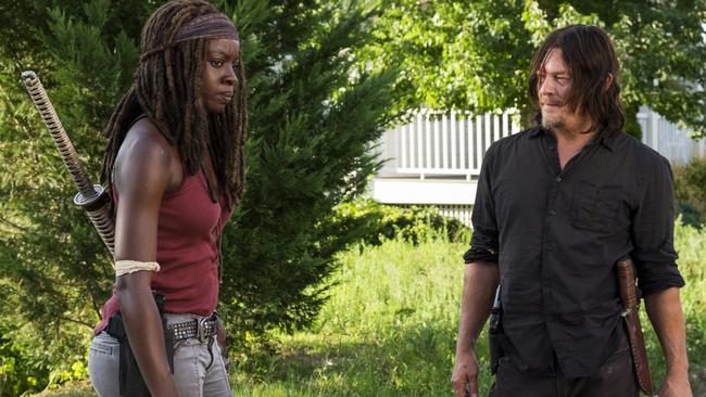 Michonne thought she “saw” Rick die last season.