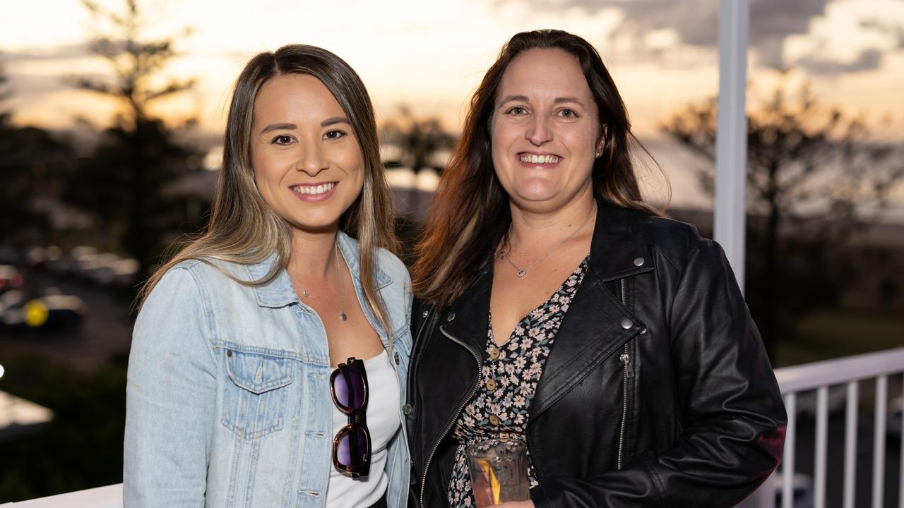 Emma Attewell Green and Michelle Hyams for The Pulse at Tequila Herradura Pop Up at the Pink Hotel, Coolangatta May 5 2023. Picture: Celeste Humphrey