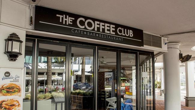 The Coffee Club branch on Surf Parade in Broadbeach has closed down. Picture: Jerad Williams