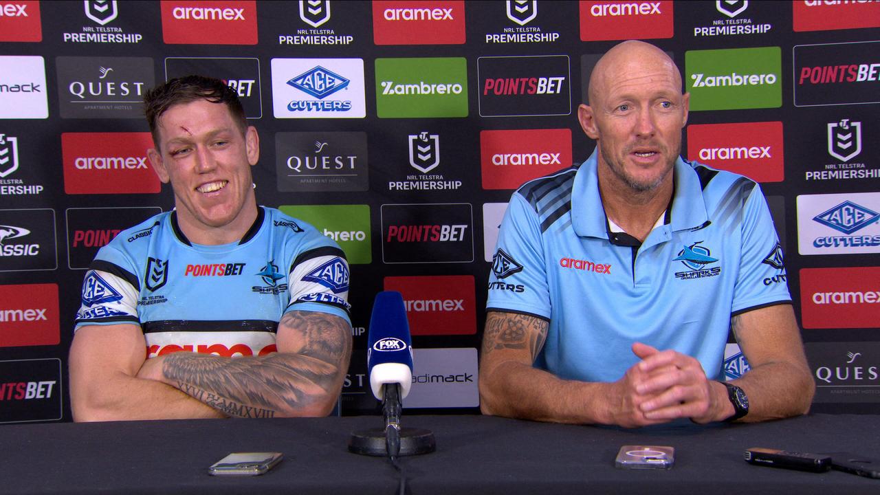 Cronulla Sharks press conference. Getty