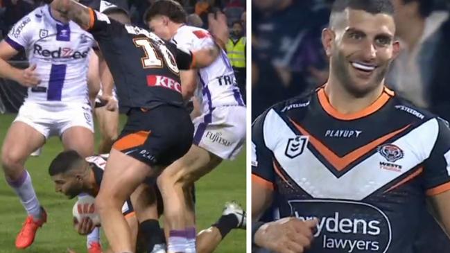 Alex Twal is an NRL try scorer. Photo: Fox Sports