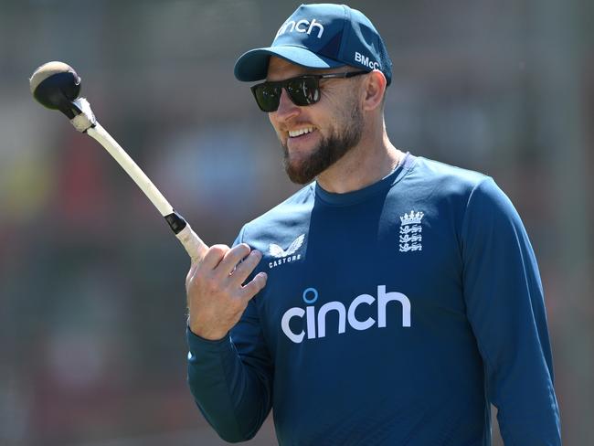 England coach Brendon McCullum, the defiant architect of Bazball. Picture: Stu Forster/Getty Images