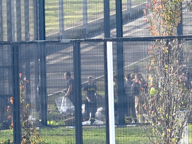 SYDNEY, AUSTRALIA - JULY 6, 2023.Villawood Detention Centre fire .Photo-Jeremy Piper