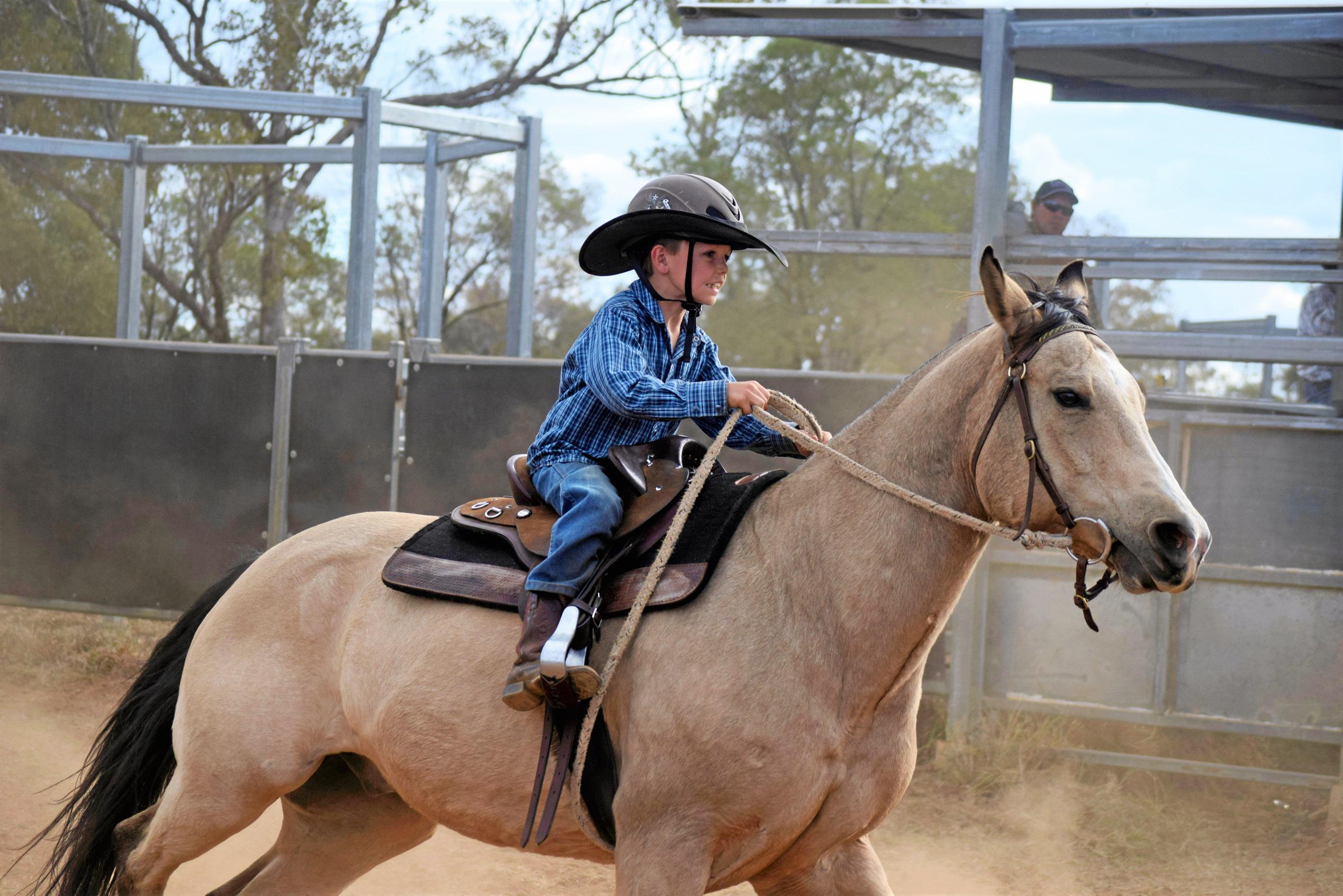 The cutout competition at the Hannaford Gymkhana and Fete. Picture: Kate McCormack