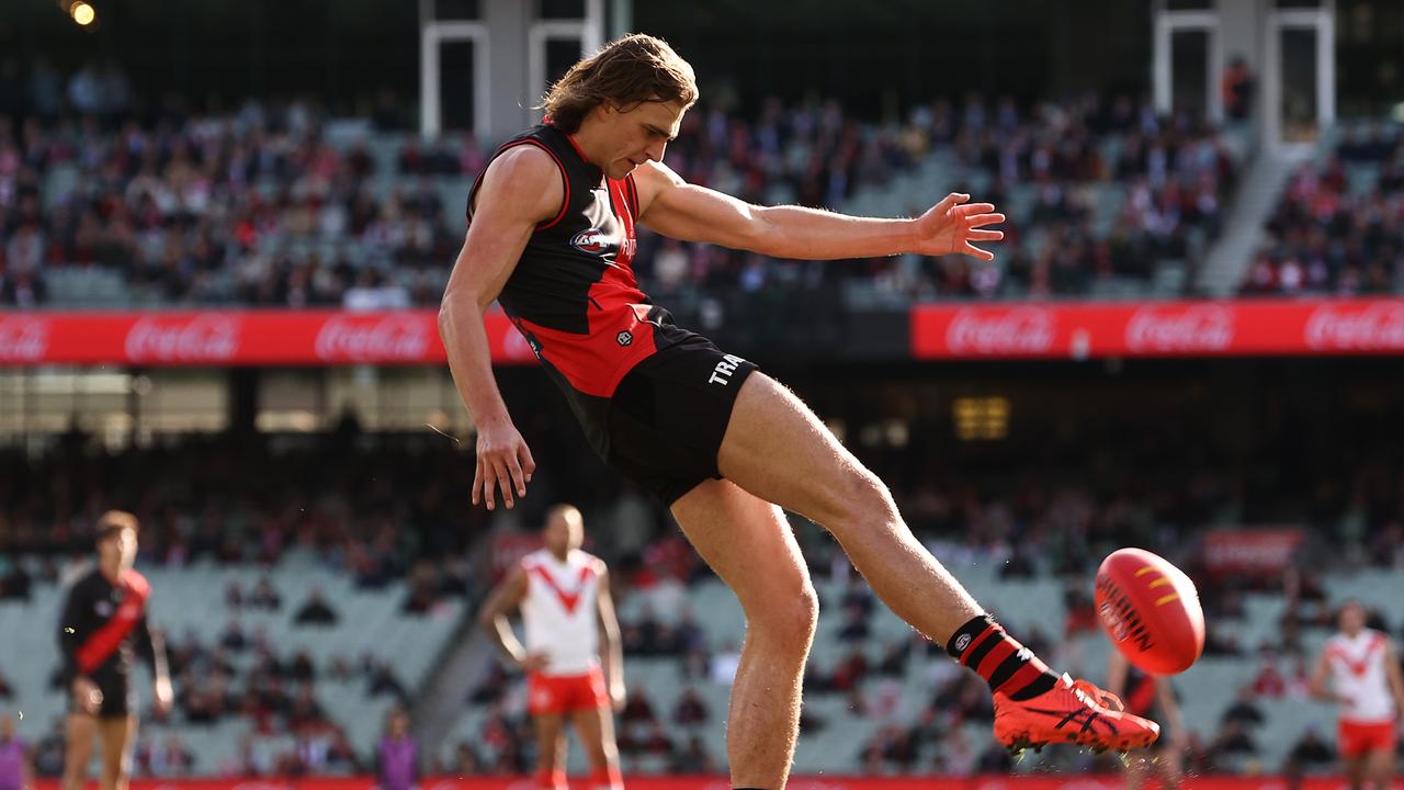 Essendon forward Harrison Jones might need a change. Picture: Michael Klein