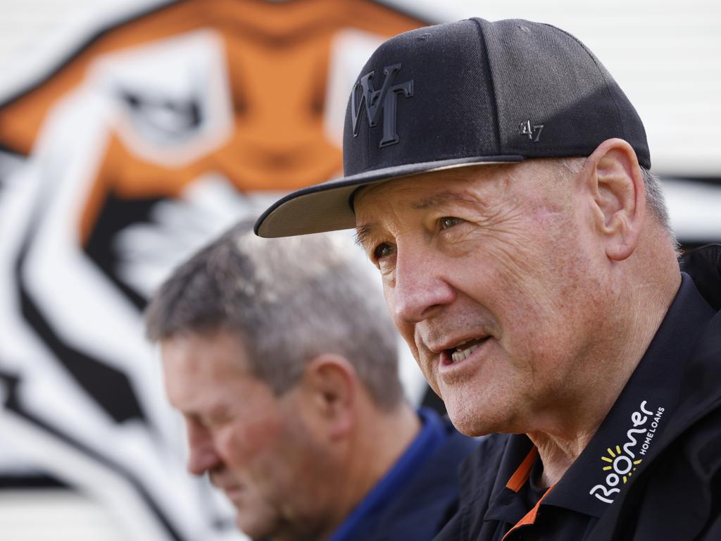Tim Sheens and Wests Tigers have given themselves room to build for the future. Picture: Mark Evans/Getty Images