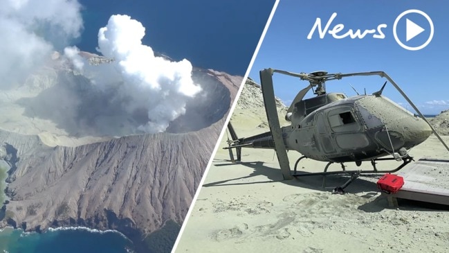 White Island volcano eruption: The search for bodies begins