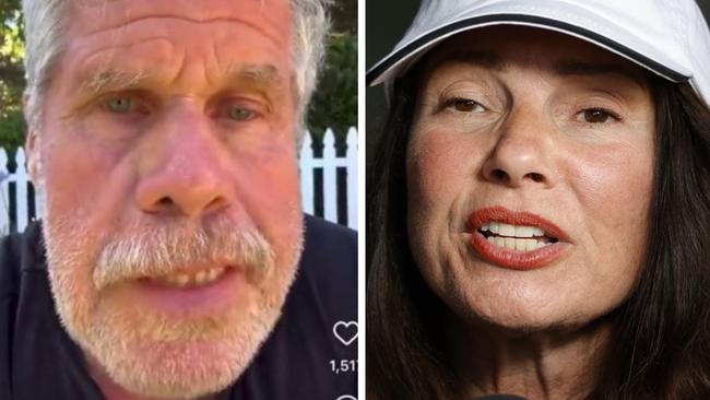 Ron Perlman and Fran Drescher.