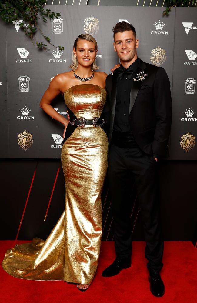 Josh Dunkley and Tippah Dwan. Picture: Getty