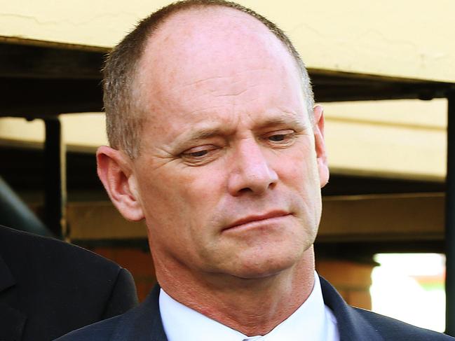 Premier Campbell Newman and Health Minister Lawrence Springborg introduce new candidate for Stafford Bob Anderson.