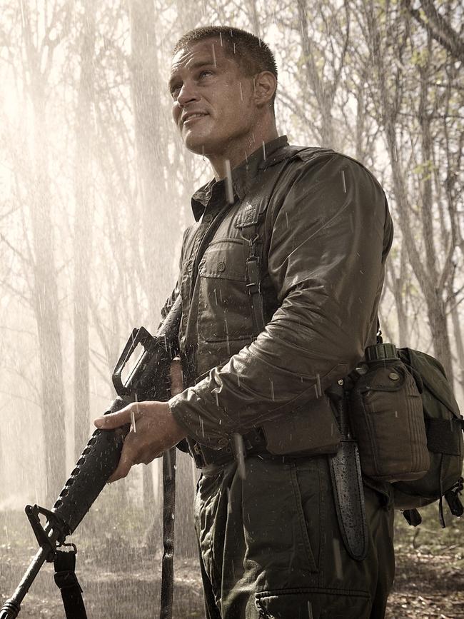 Travis Fimmel in Danger Close: The Battle of Long Tan.