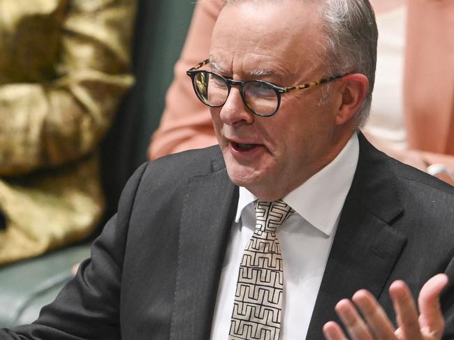 Prime Minister Anthony Albanese has opened the door to reforming religious discrimination laws with the Greens. Picture: Martin Ollman