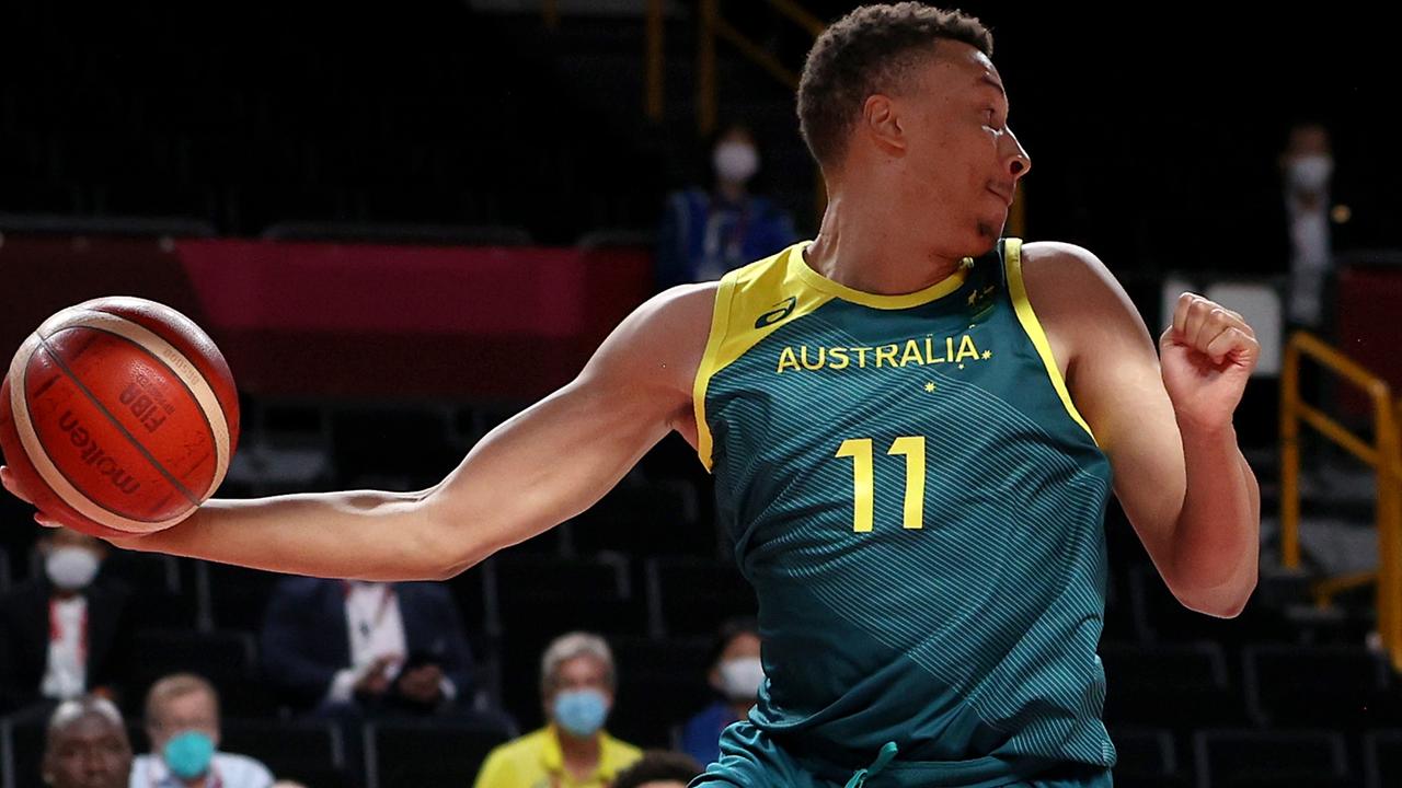 Dante Exum was a standout for the beaten Boomers.