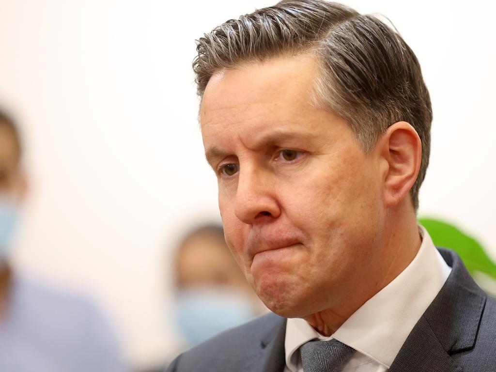 Health minister Mark Butler. Picture: NCA NewsWire / Kelly Barnes