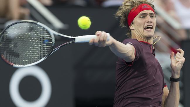 Alexander Zverev is one of the Australian Open favourites. Picture: AAP Images