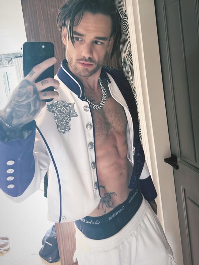 He’s recently taken to posting selfies to show off his transformed physique, complete with six-pack. Picture: Instagram