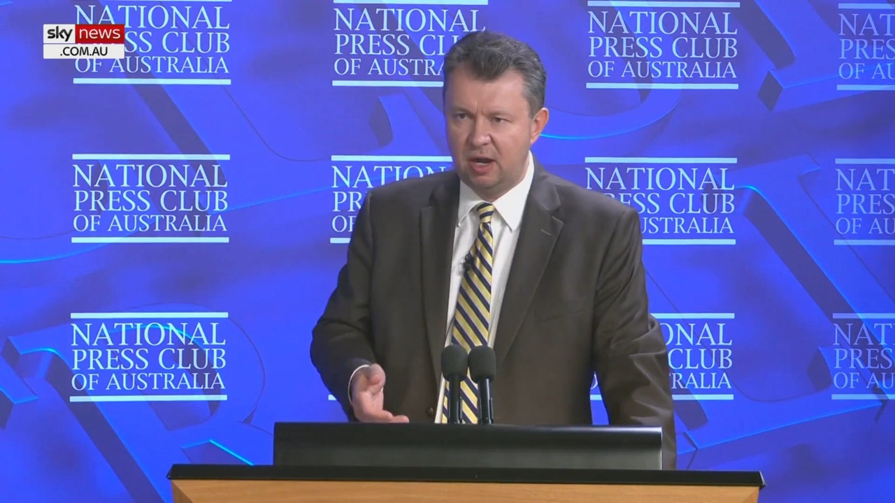 FULL SPEECH: Ukraine’s top official in Australia at the National Press Club