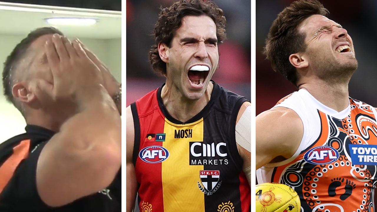 GWS were overrun by a Saints outfit led by Max King.