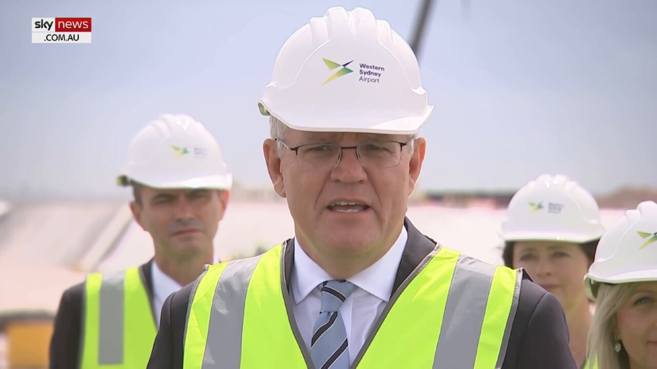 Construction of Western Sydney airport 'already 25 per cent complete': Morrison