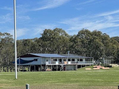 Warwick Redbacks clubhouse at  WARWICK CREDIT UNION OVAL