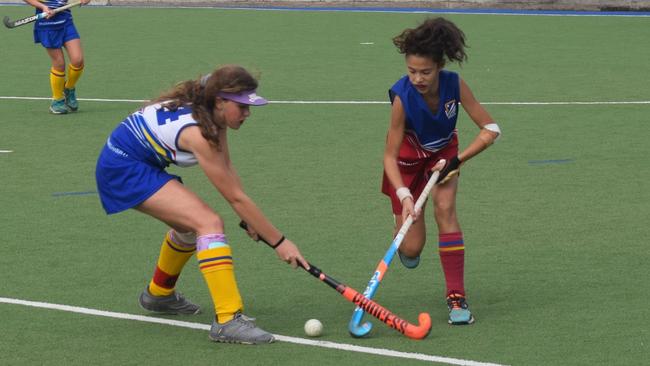 Gympie hosted the 2021 Under 13 Girls State hockey championships over the last four days, with Brisbane teams taking out two of the three division titles. Pictures: Josh Preston