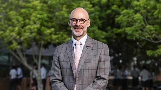 Former St Paul’s School principal Paul Browning. Picture: Mark Cranitch.