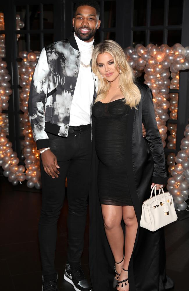 Tristan Thompson and Khloe Kardashian. Picture: Getty Images