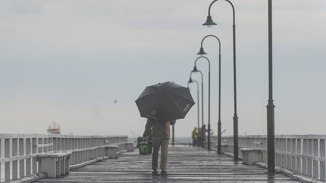 More wet weather is on the way to Victoria, with flash flooding and damaging winds forecast in some areas. Picture: Eugene Hyland