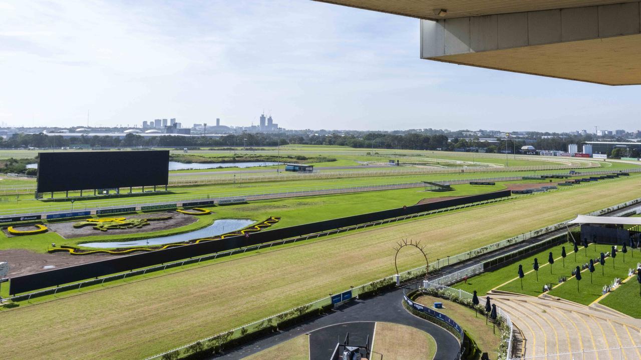 Rosehill is located about 23km west of the CBD in western Sydney. Picture: NewsWire / Monique Harmer