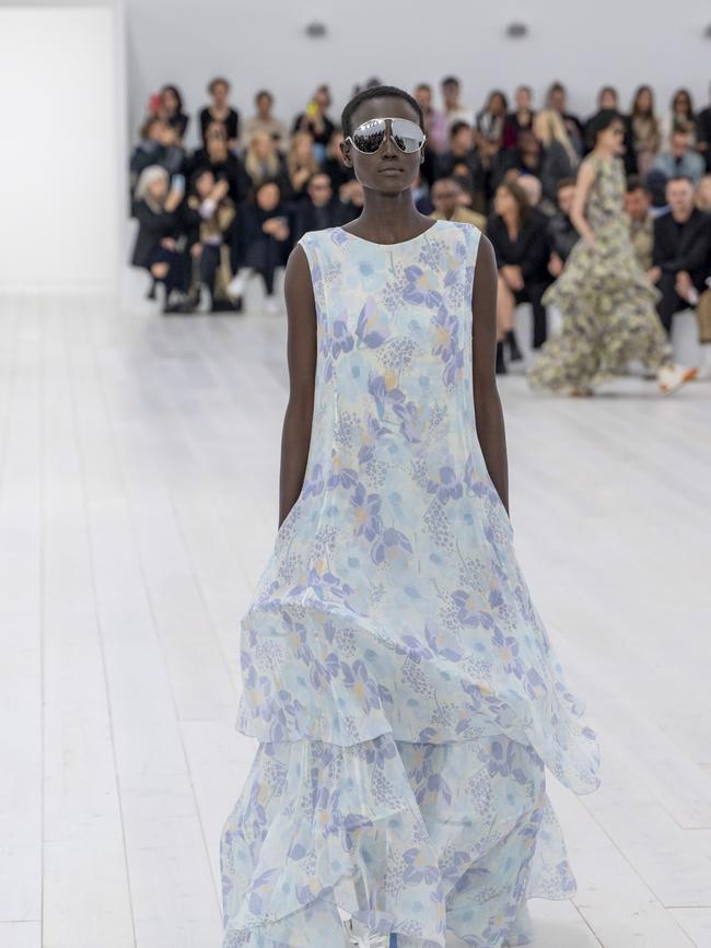 A silhouette changing look from Loewe. Picture. Getty Images