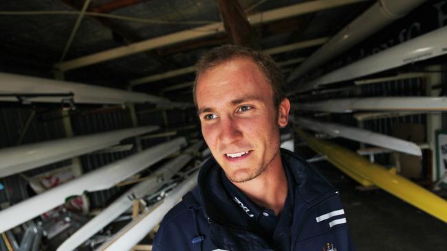 Hobart rower Adam Wertheimer.