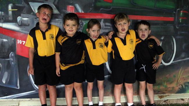 My First Year 2022: Grandchester Primary School prep class (Edward, Leo, Jas, Alex, Liam.)