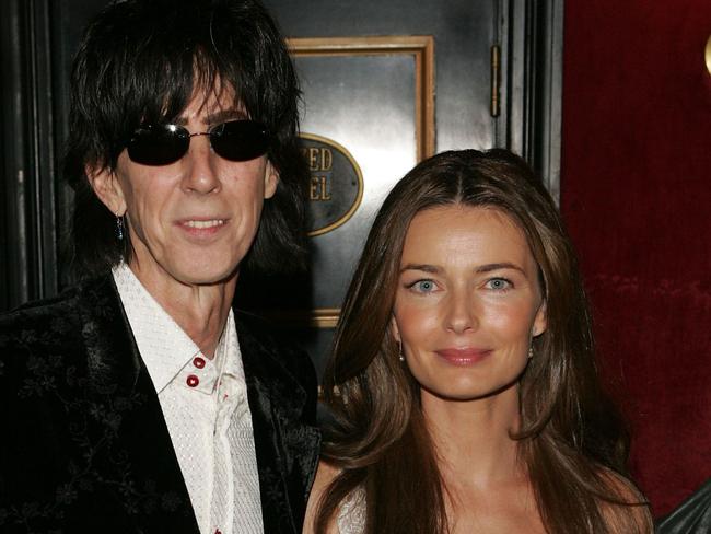 Ocasek claims ex-wife wife Porizkova abandoned him even though they were still living together and she discovered his body when she brought him coffee. Picture: AFP