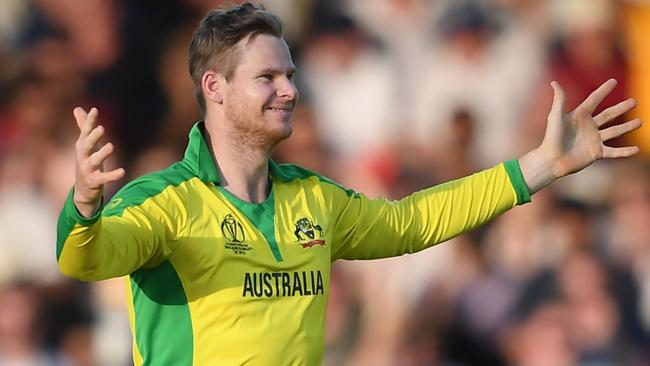 Steve Smith took his first ODI wicket for five years against the Kiwis.