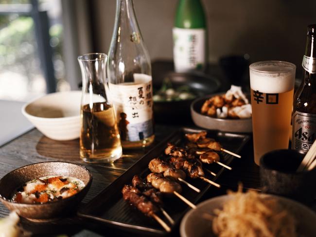 Edition Izakaya’s menu selection. Picture: Supplied