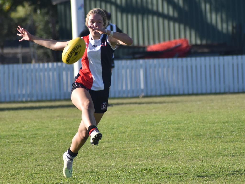 AFL Capricornia, senior women, Round 12, Panthers versus BITS Saints, Rockhampton Cricket Ground, July 15, 2023.