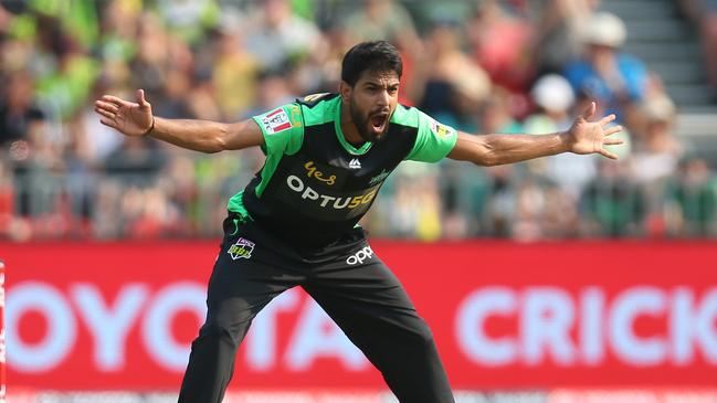 Haris Rauf has been a revelation in the Big Bash. Picture: Getty Images