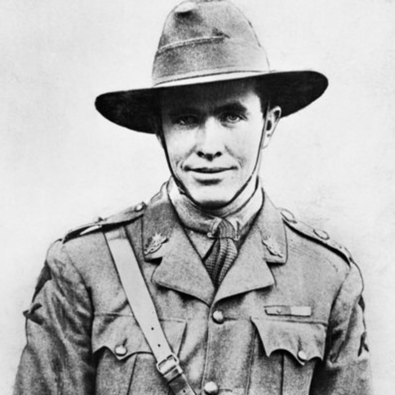 Edgar Thomas Towner, VC, MC, was awarded the Victoria Cross for “most conspicuous bravery, initiative and devotion to duty” on September 1, 1918 during an attack near Morlancourt. Picture: Supplied