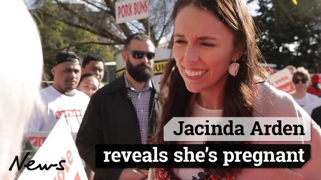 Jacinda Ardern  reveals she is pregnant