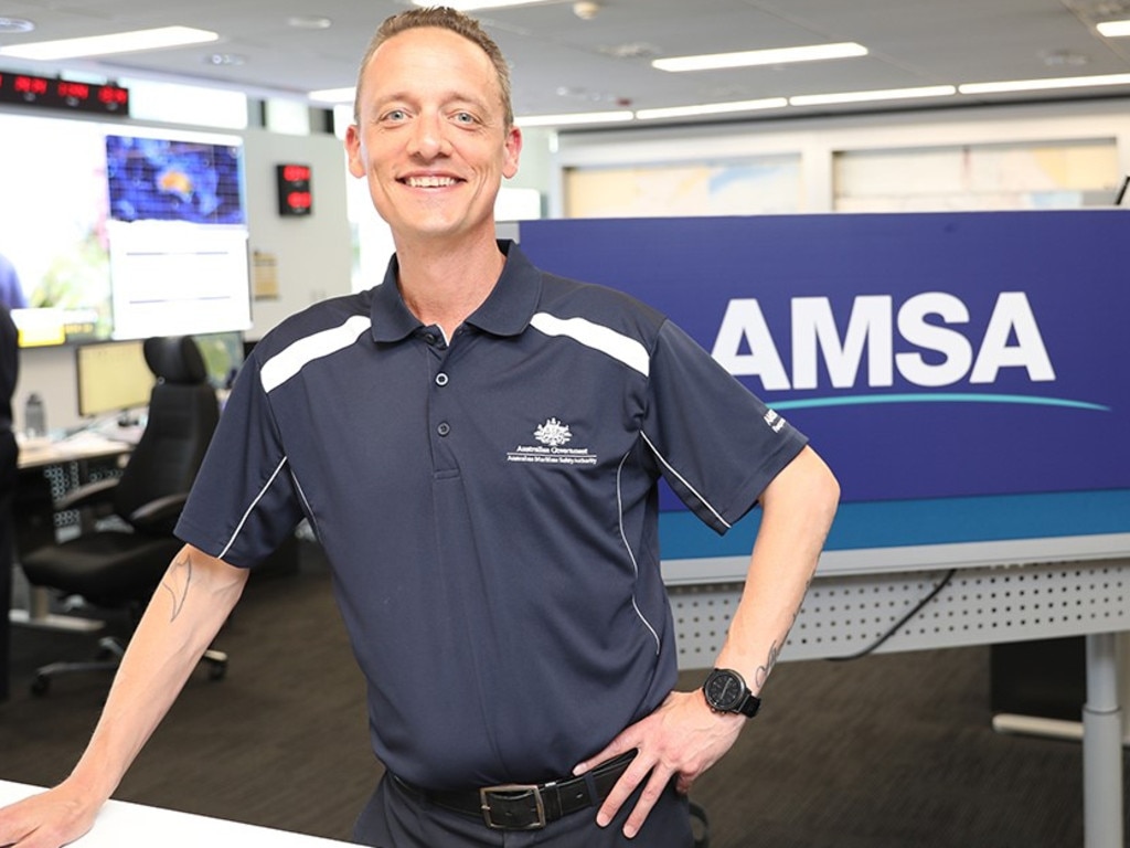 AMSA Response Centre duty manager Joe Zeller. Picture: AMSA