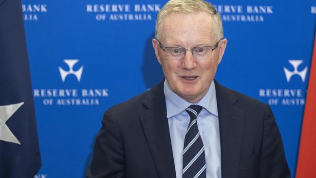 RBA governor Philip Lowe. Picture: Louie Douvis - Pool/Getty Images
