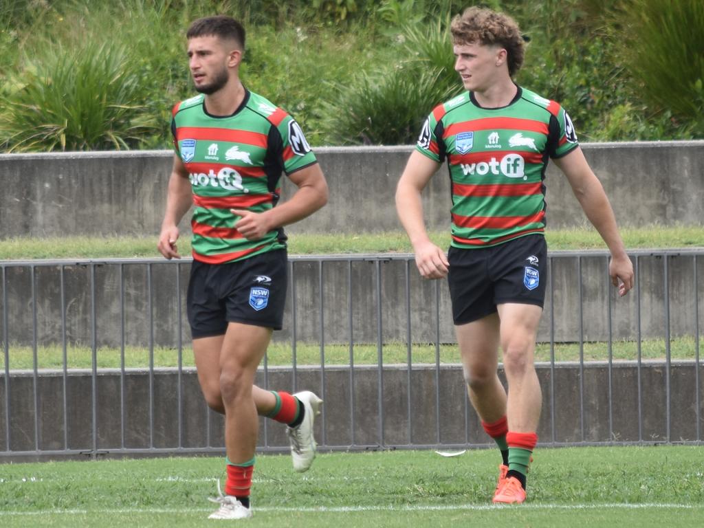 Yasin Kuscu (left) and Charlie Poynton. Picture: Sean Teuma