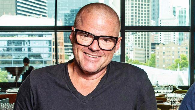 Heston Blumenthal at Dinner By Heston at Crown, Melbourne. Picture: Mark Stewart