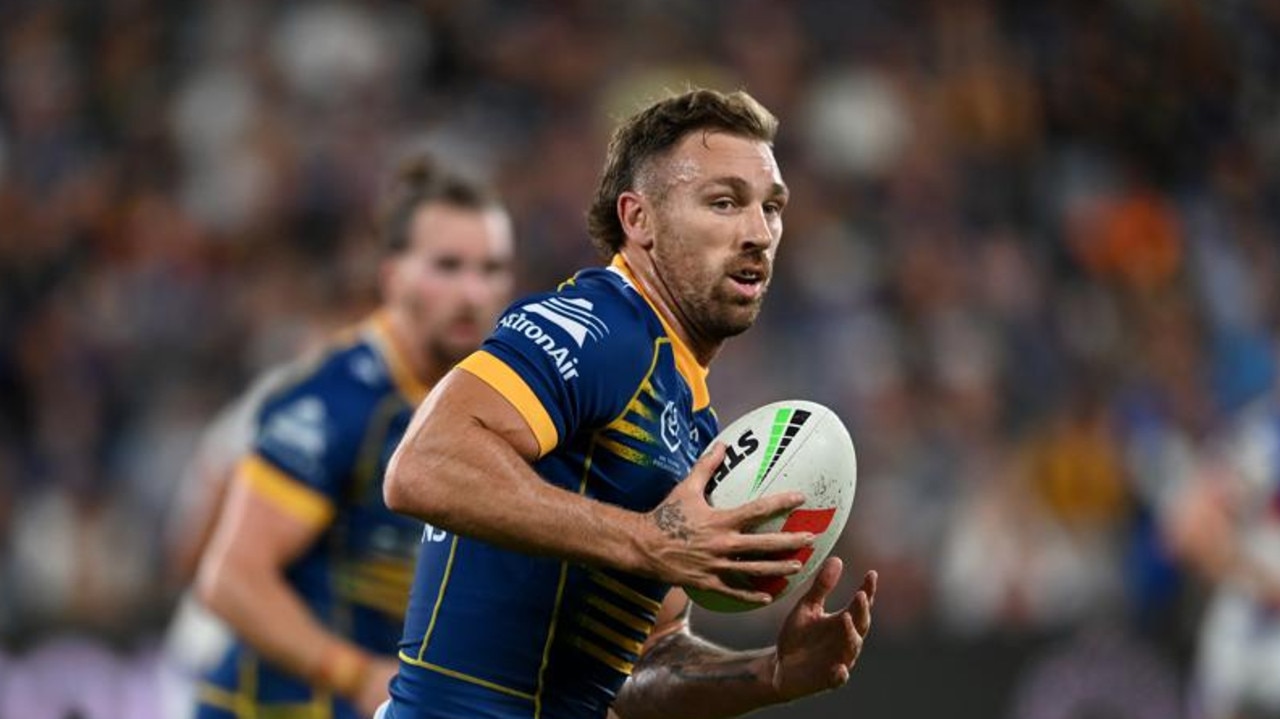 Bryce Cartwright has earnt the trust of his Eels teammates after a mixed start to his career with the club. Picture: NRL Imagery