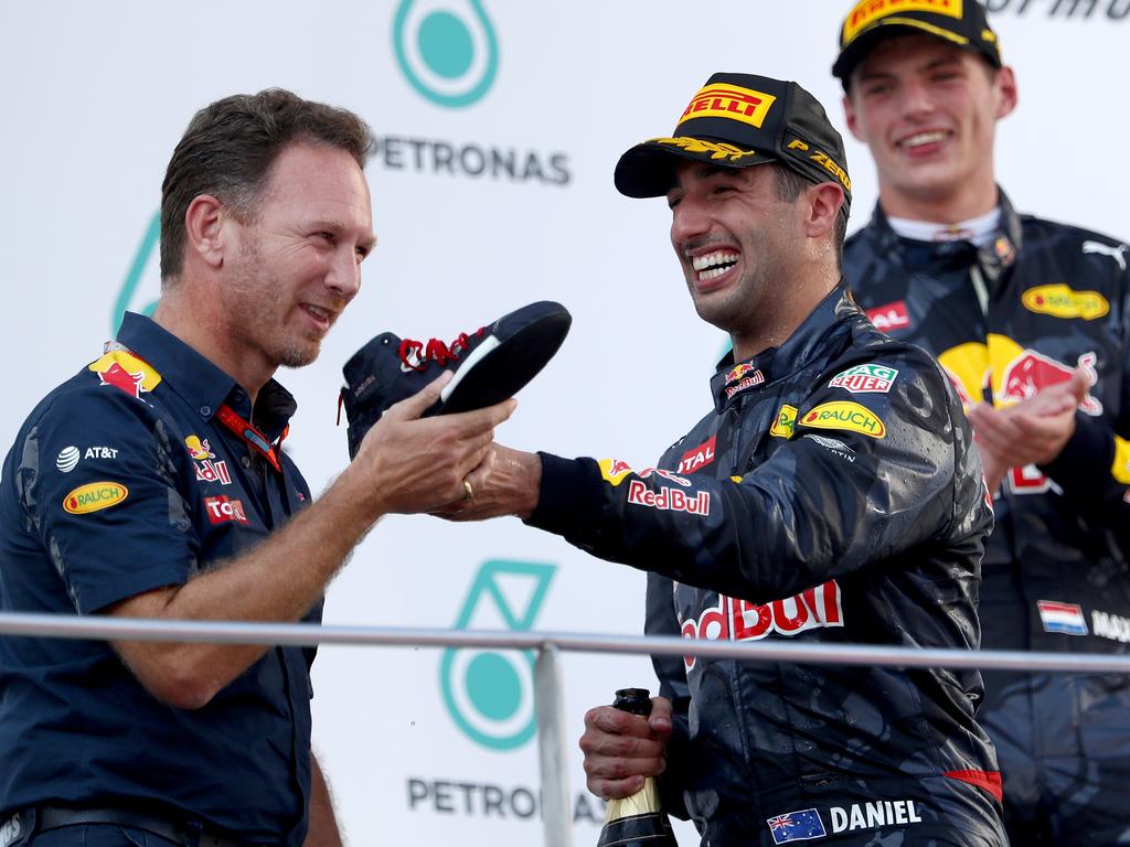 Ricciardo has enjoyed plenty of good times at Red Bull.