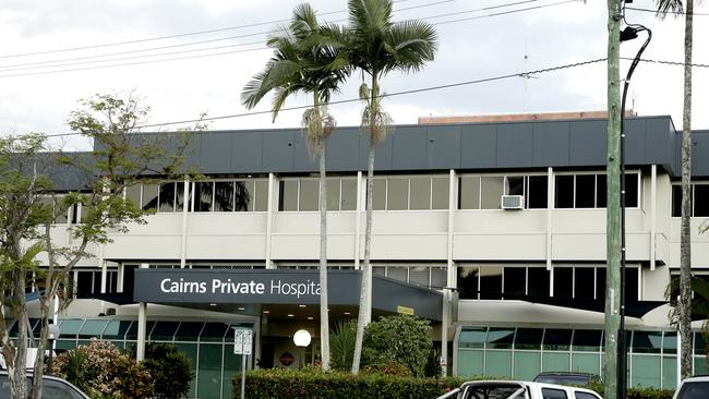 Cairns Private Hospital which is owned by Ramsay Health Care Limited could be bought by a consortium which includes health super fund HESTA. PICTURE: ANNA ROGERS