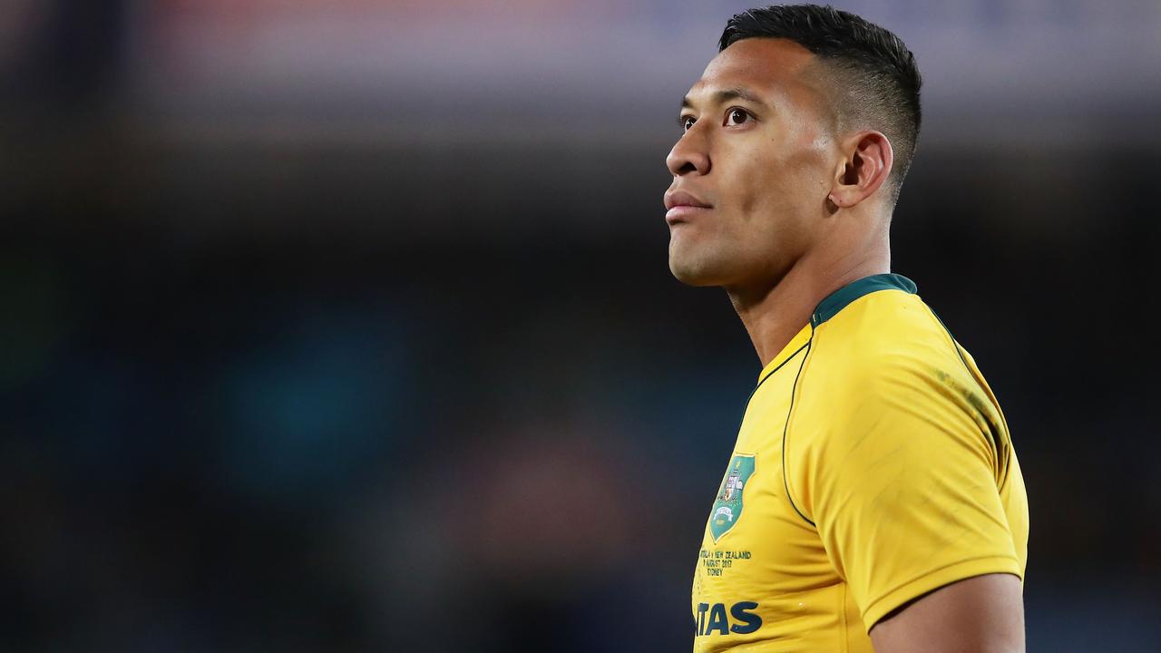 Israel Folau is at the centre of another social media firestorm.